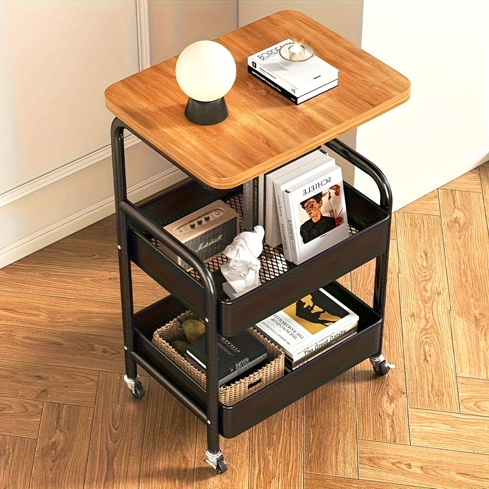 Slim Rolling Storage Trolley