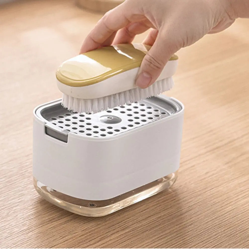 2-in-1 Soap Dispenser & Sponge Holder
