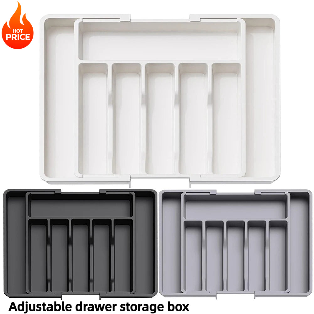 Expandable Cutlery & Utensil Tray