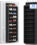 10-Tier Over-the-Door Shoe Organiser