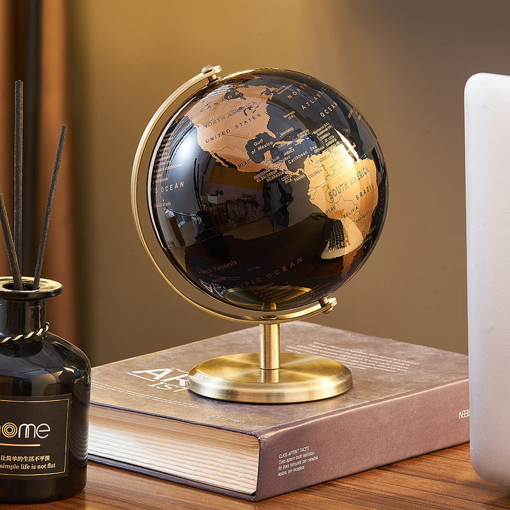 Retro World Globe Decor