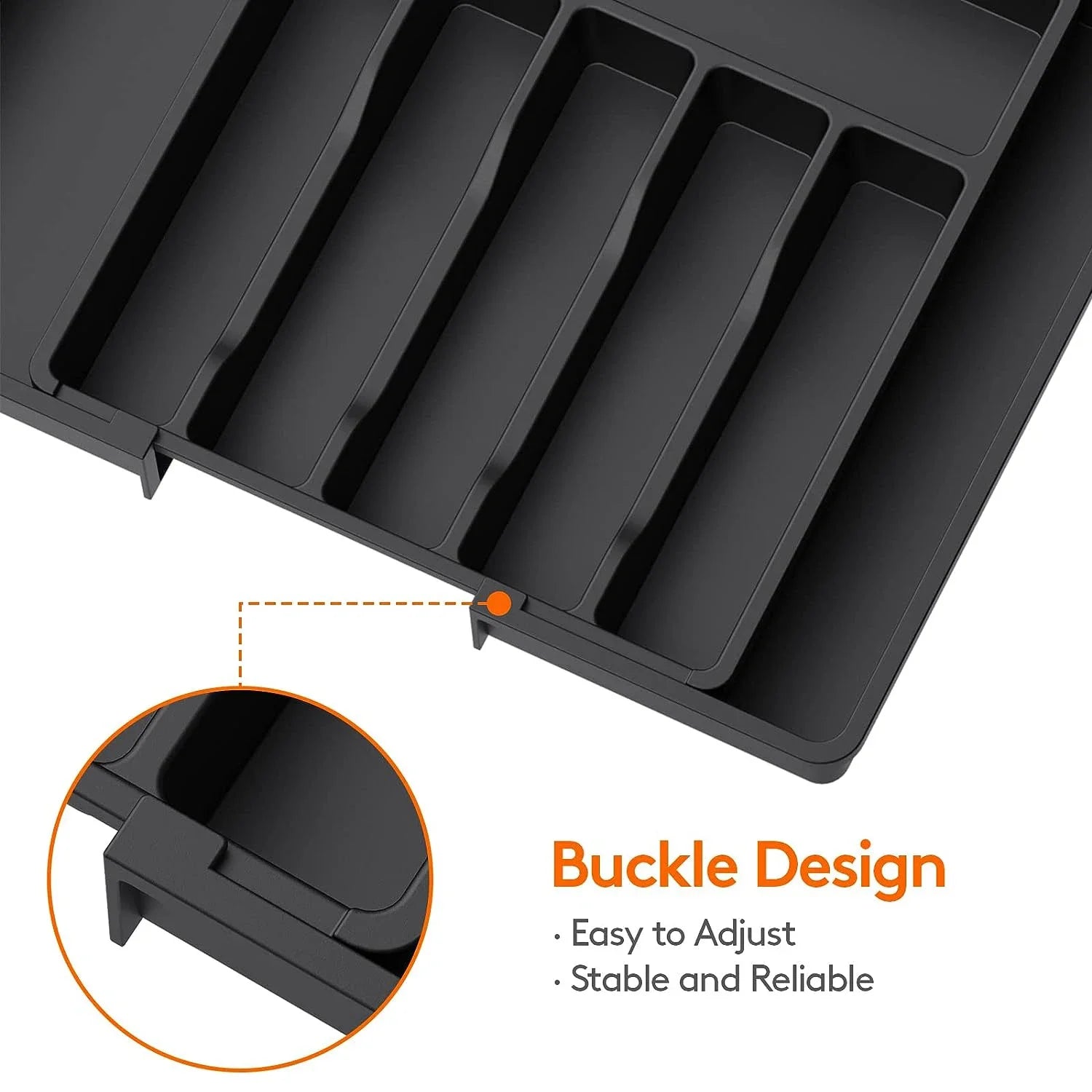 Expandable Cutlery & Utensil Tray