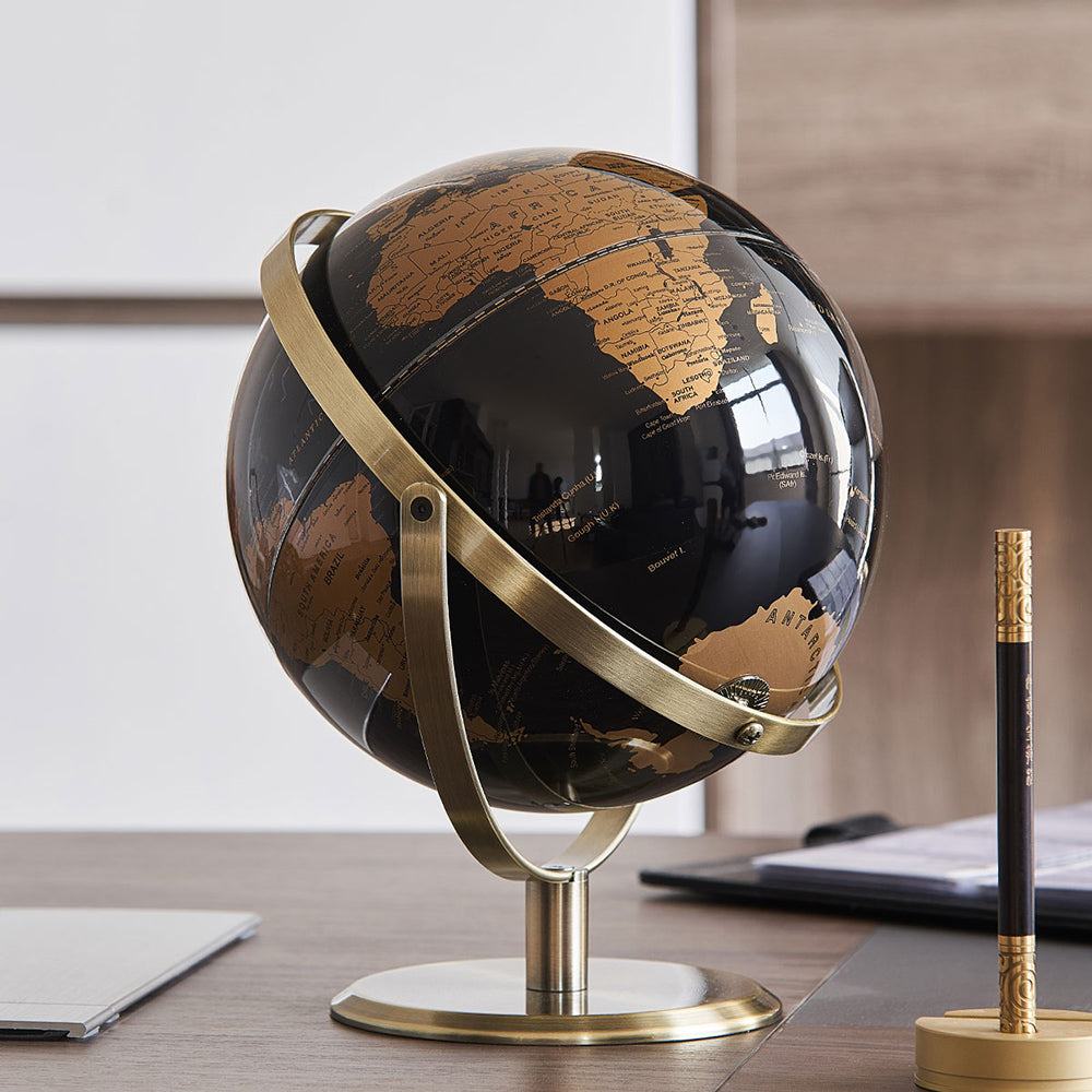 Retro World Globe Decor