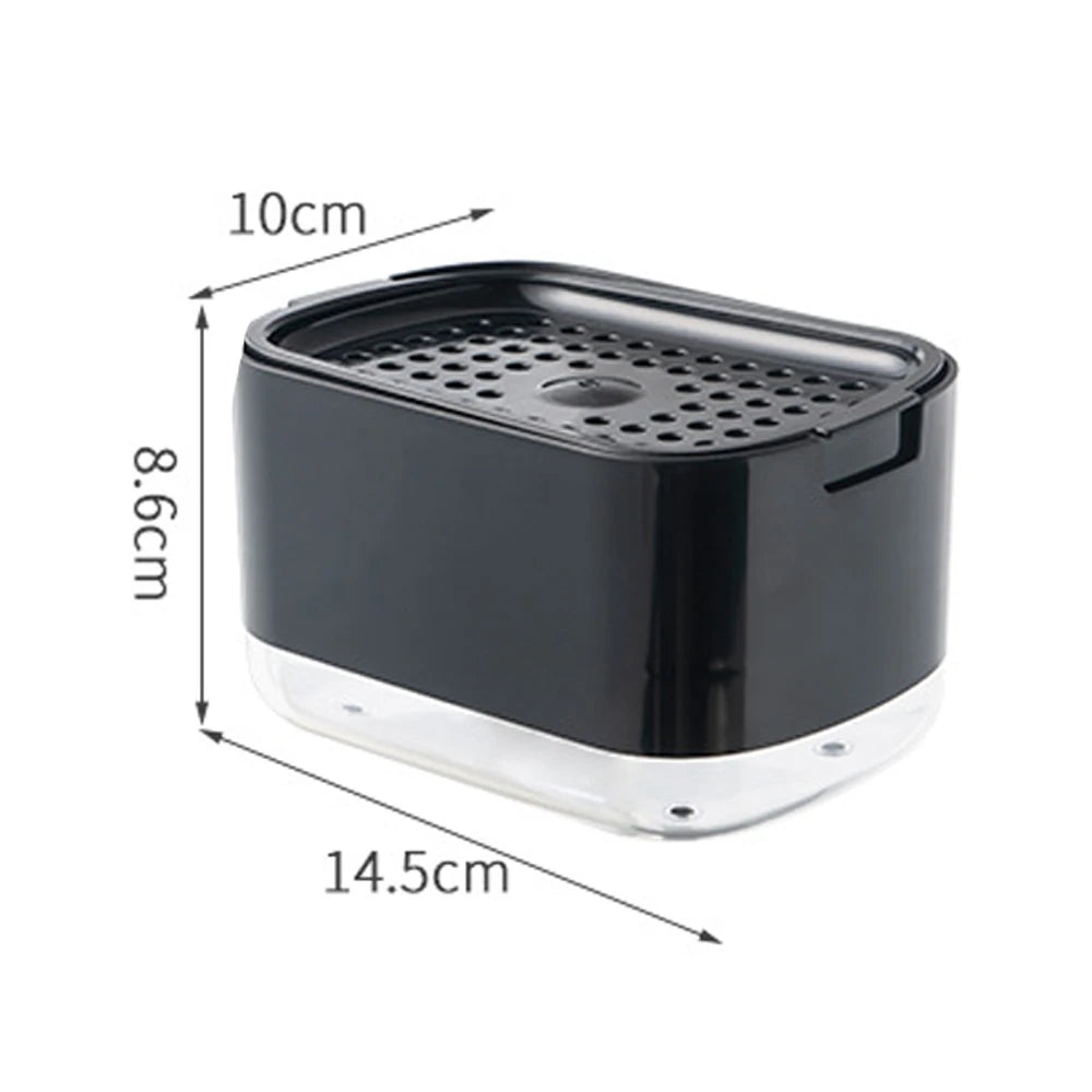 2-in-1 Soap Dispenser & Sponge Holder